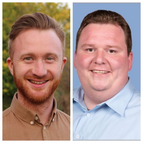 Bewerber um den Posten des CDU-Brgermeisterkandidaten 2026: Marvin Munke (links), Maik Aschmann (rechts)